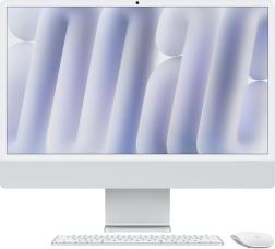 Моноблок Apple iMac 24 Retina 4,5K (M4, 10C CPU/10C GPU, 2024), 16 Гб, 1ТБ SSD, серебристый (Z1EJ001EL)