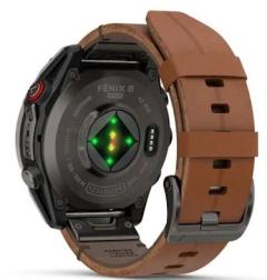 Смарт-часы Garmin Fenix 8 Pro 47 mm Amoled Sapphire, Carbon grey DLC titanium with Chestnut leather band (010-03198-40)