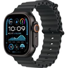 Apple Watch Ultra 2 (2024) 49mm Black Titanium Case with Black Ocean Band