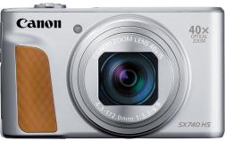 Компактный фотоаппарат Canon PowerShot SX740 HS, серебристый