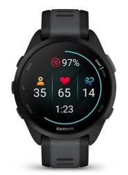 Смарт-часы Garmin Forerunner 165, Black/Slate Gray (010-02863-AC)